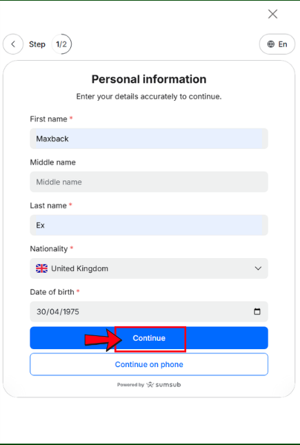 Register on PU Prime